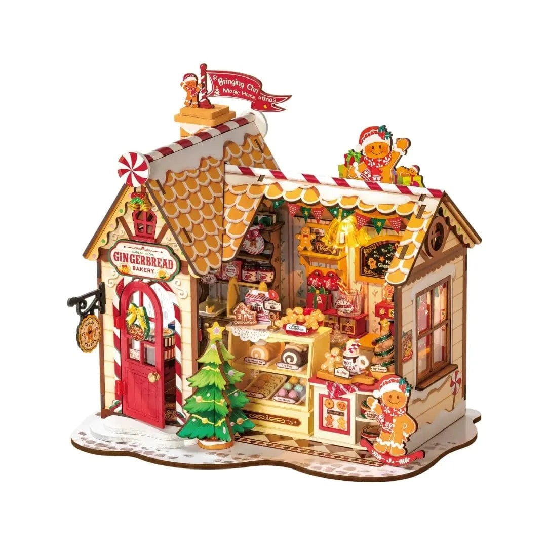 Diy Miniature House Kit: Gingerbread House Hands Craft Lil Tulips