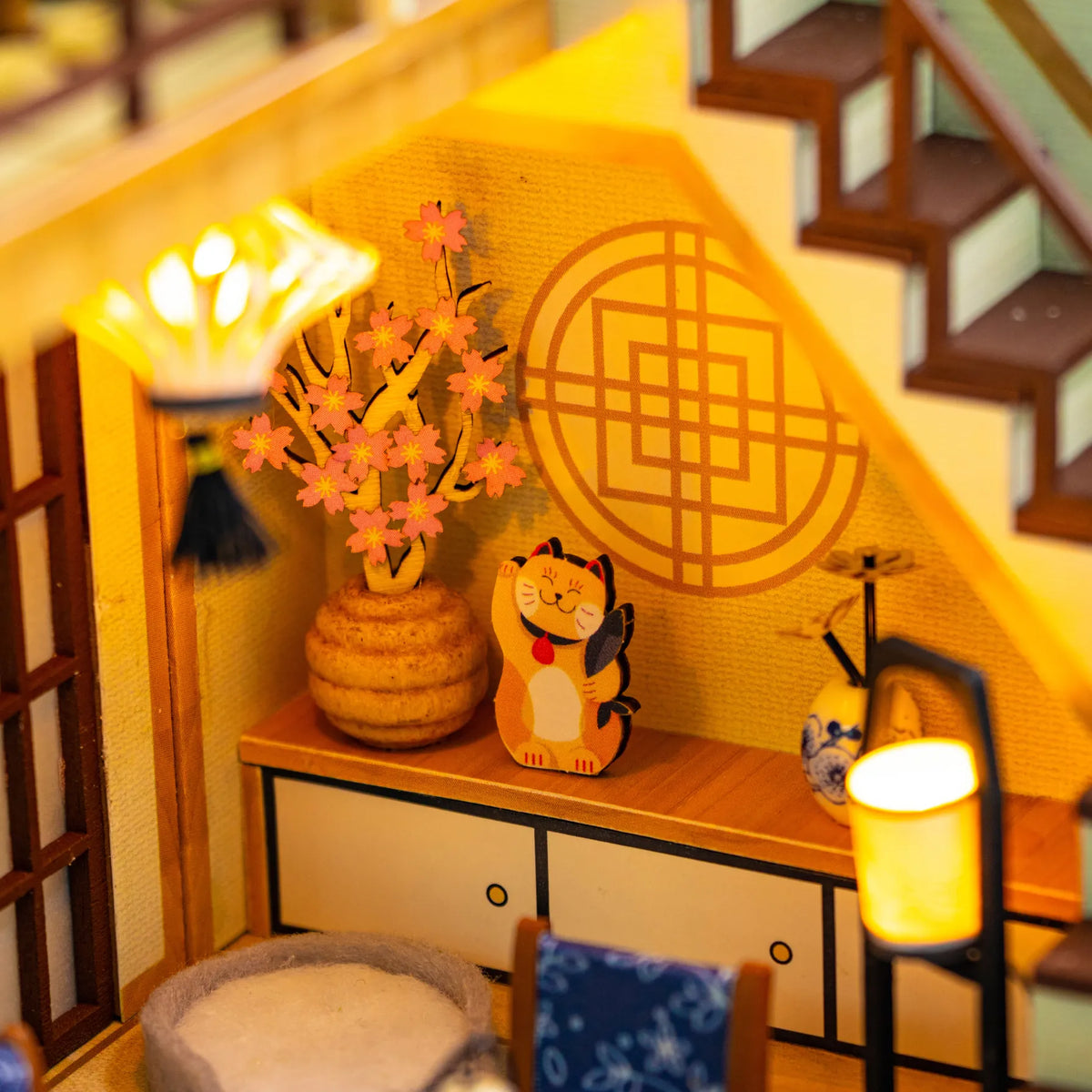 Diy Miniature House Kit: Hikari House Hands Craft Lil Tulips