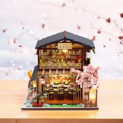 Diy Miniature House Kit: Sushi House Hands Craft Lil Tulips