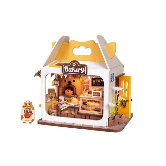 Diy Miniature House Kit: Teddy's Breadbox Rolife Lil Tulips