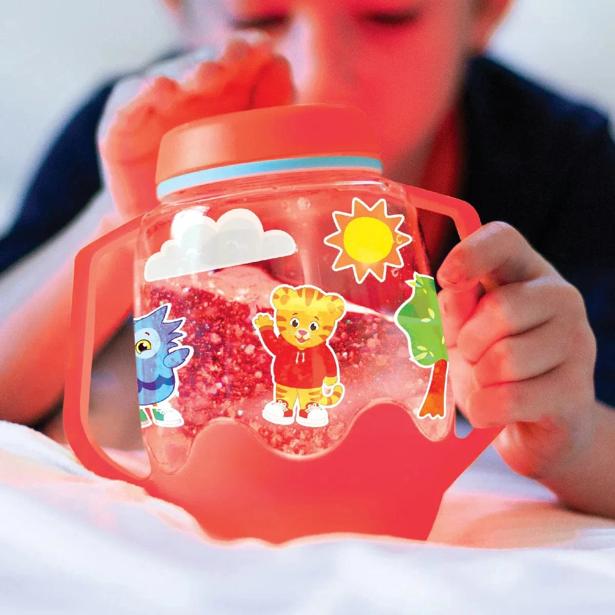 DIY Sensory Jar Gift Set - Daniel Tiger's Neighborhood Glo Pals Lil Tulips