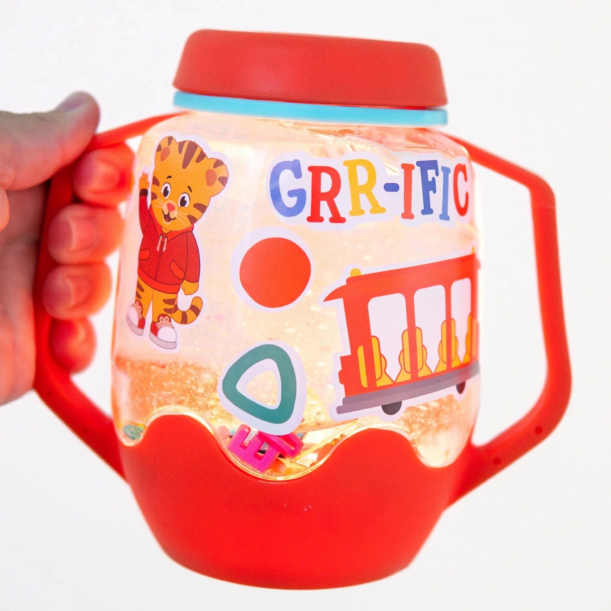 DIY Sensory Jar Gift Set - Daniel Tiger's Neighborhood Glo Pals Lil Tulips