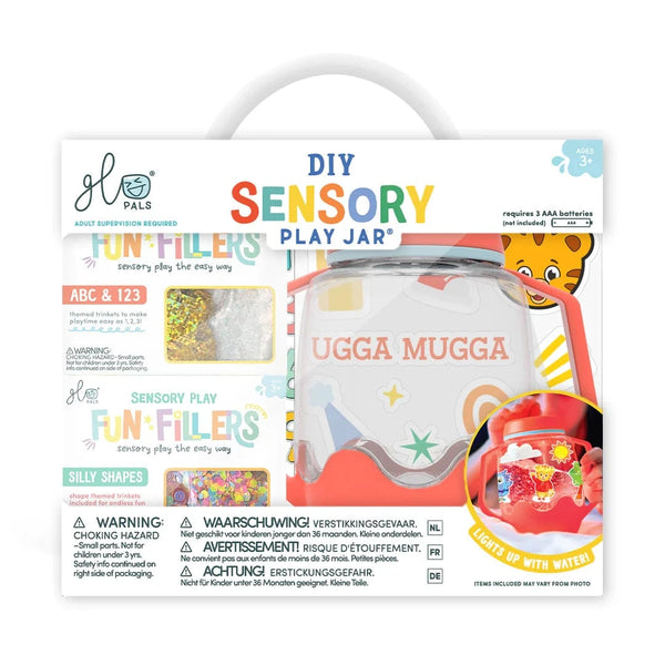 DIY Sensory Jar Gift Set - Daniel Tiger's Neighborhood Glo Pals Lil Tulips