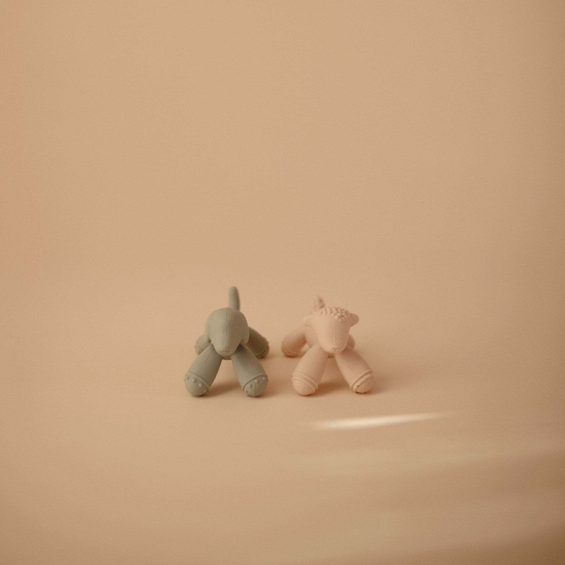 Dog Figurine Teether Mushie Lil Tulips