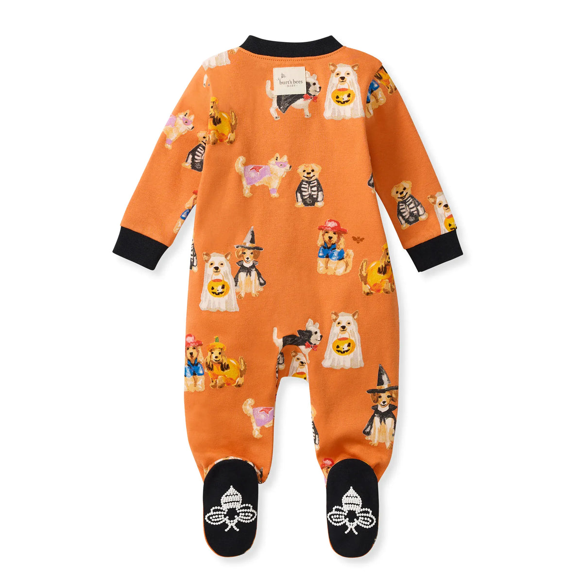 Doggy Dress Up Organic Cotton Sleep & Play Footed Burt's Bees Baby Lil Tulips