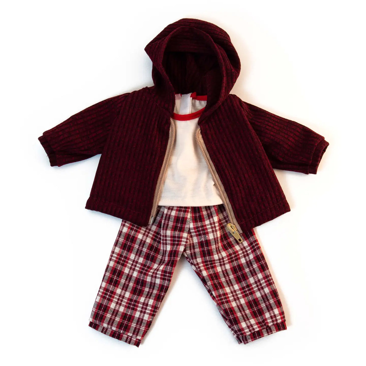 Doll Clothing 15" - Cold Weather Trouser Set Miniland Lil Tulips