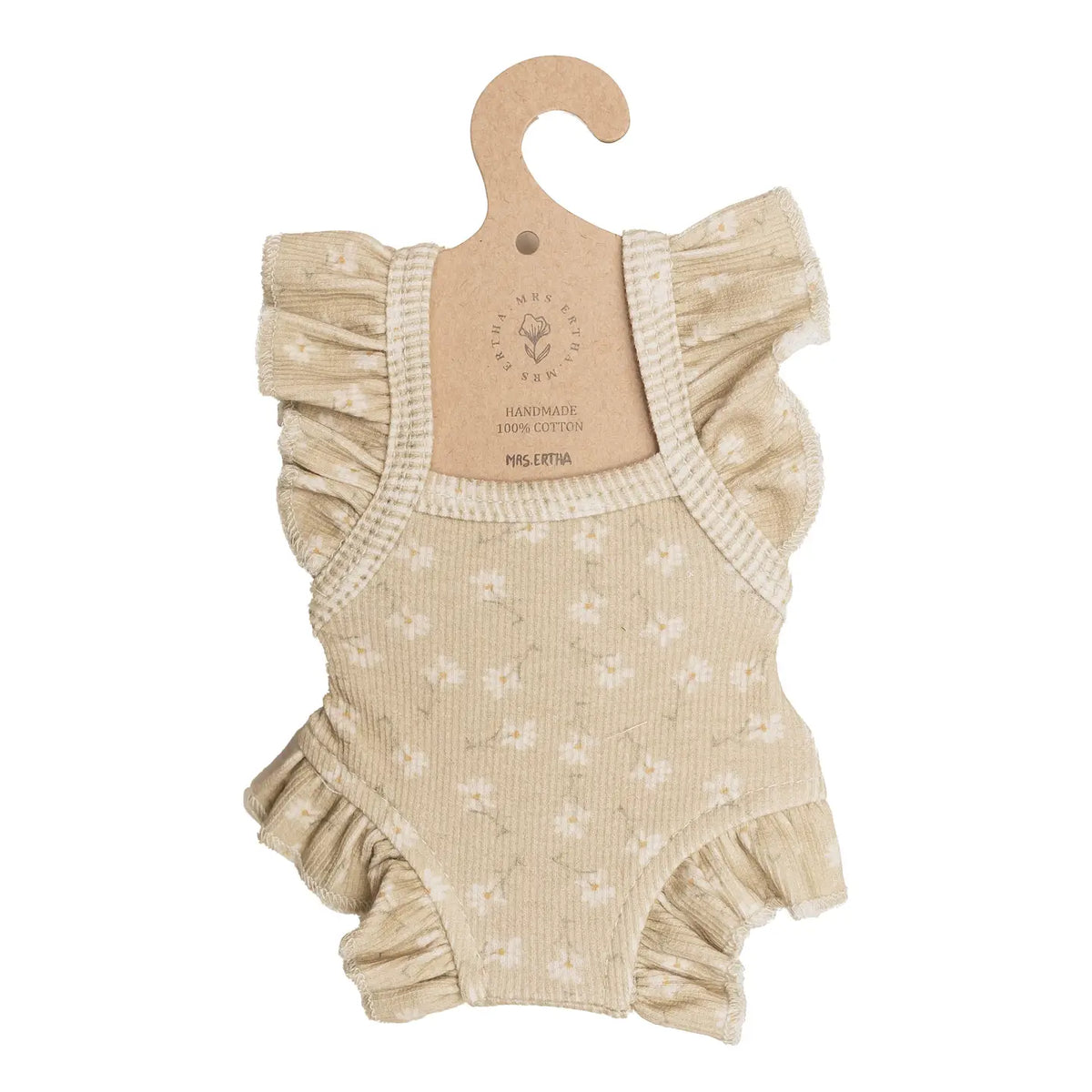Doll Clothing 34-36cm - Little Daisys Frilled Bodysuit Mrs. Ertha Lil Tulips