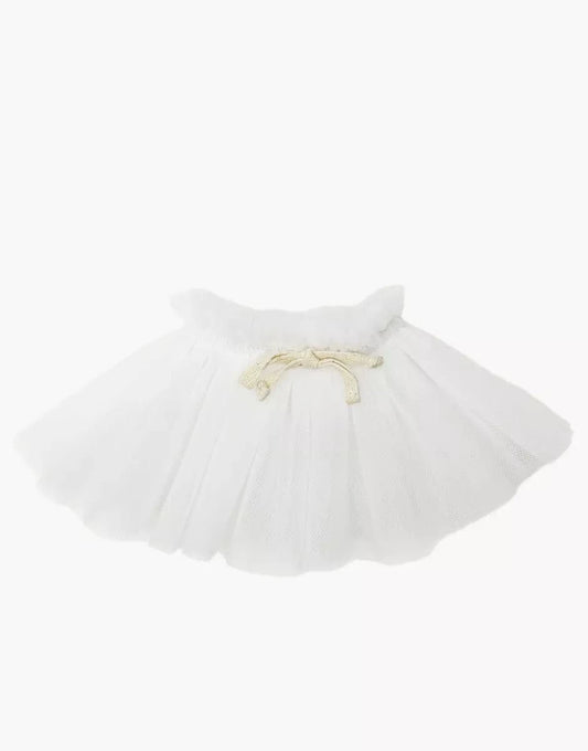 Doll Clothing Alicia Short Tutu in White Minikane Lil Tulips