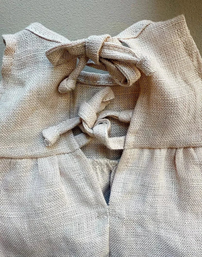 Doll Clothing Faustine Dress in Nude Minikane Lil Tulips