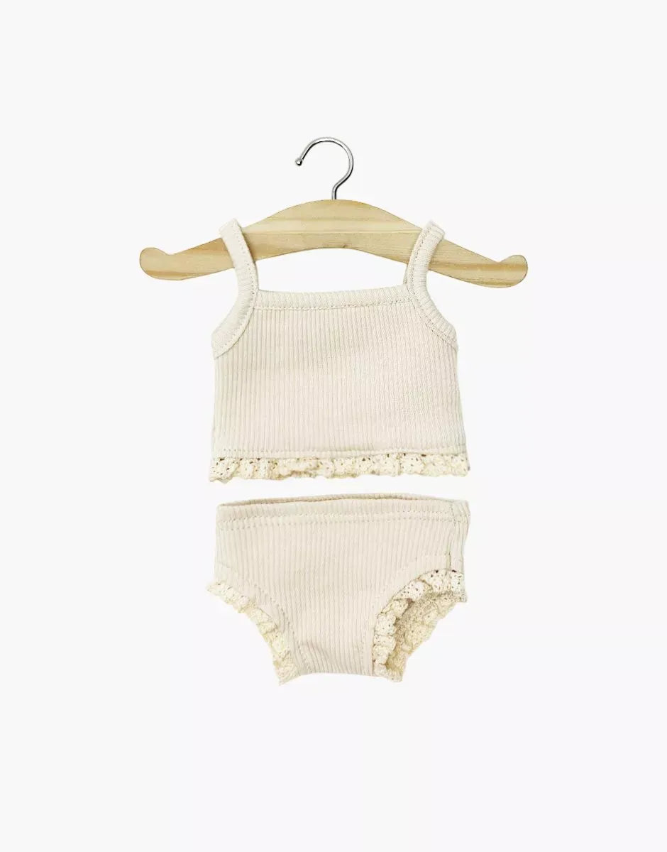 Doll Clothing – Girls' underwear in Putty Minikane Lil Tulips