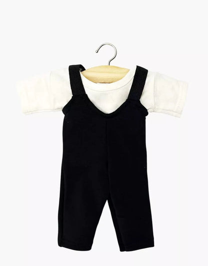 Doll Clothing Hugo dance set in black lycra leotard Minikane Lil Tulips
