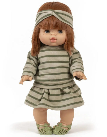 Doll Clothing Liliane Set Khaki Green Minikane Dolls Lil Tulips