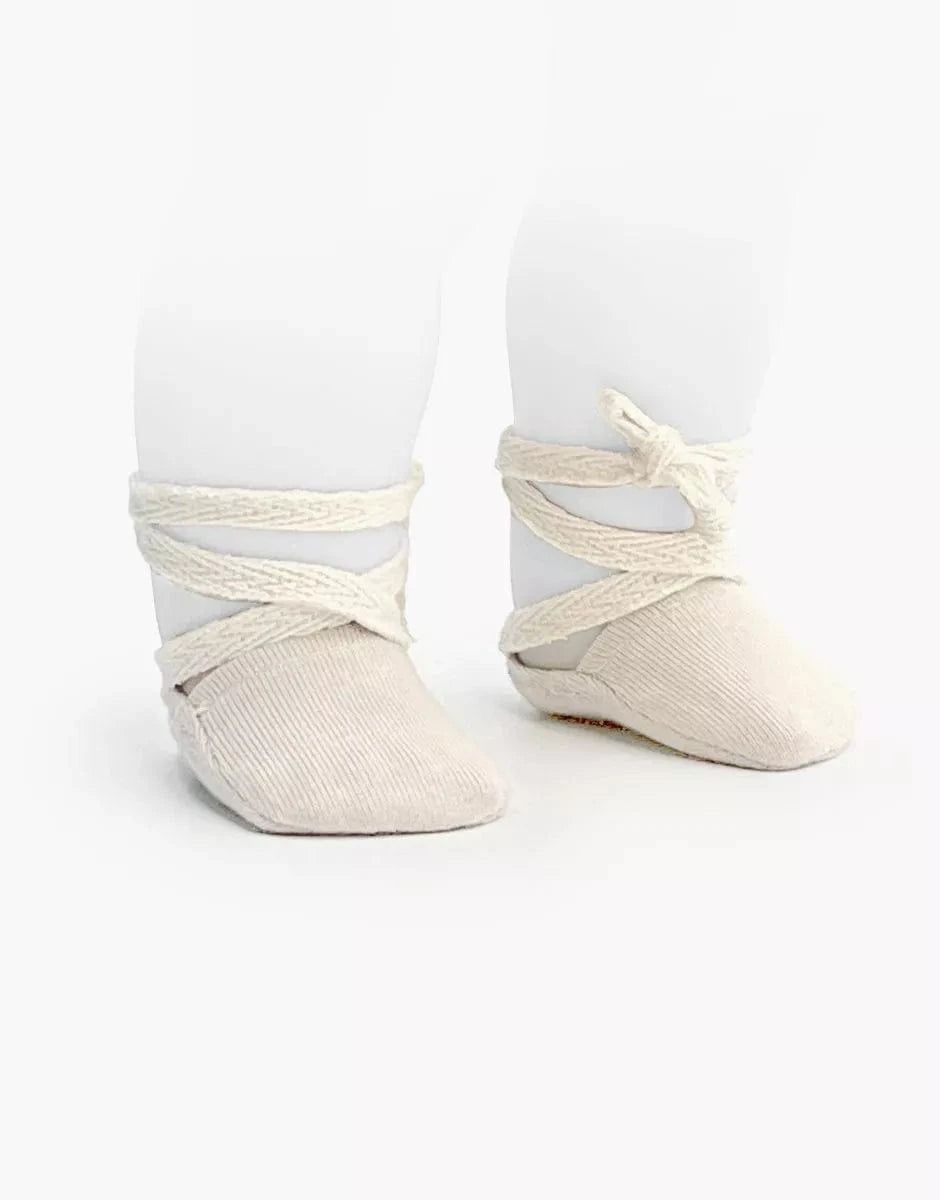 Doll Clothing  Linen jersey lace-up dance shoes Minikane Lil Tulips