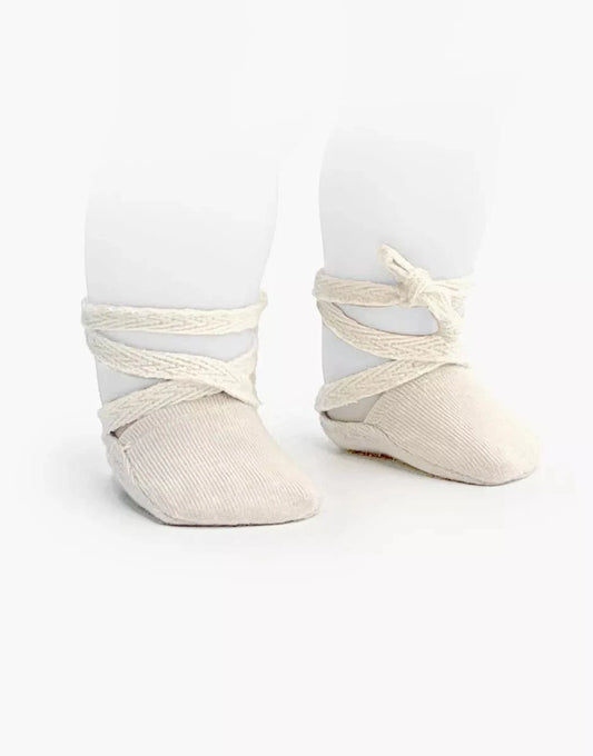 Doll Clothing  Linen jersey lace-up dance shoes Minikane Lil Tulips