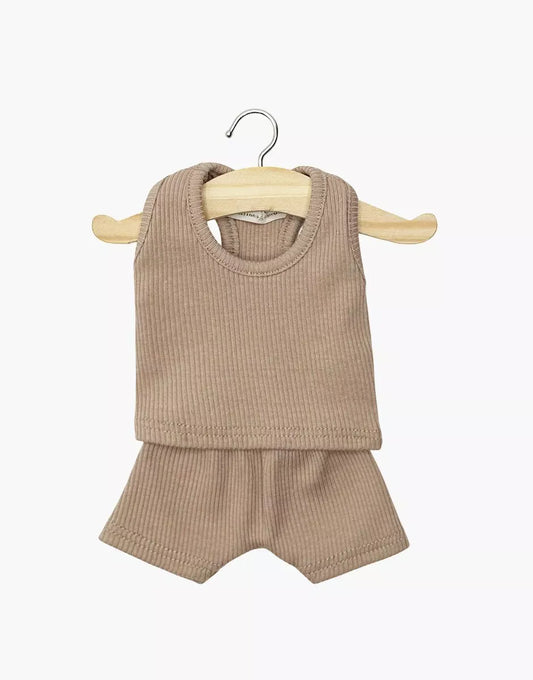 Doll Clothing – Marcel boy's underwear mocha Minikane Lil Tulips