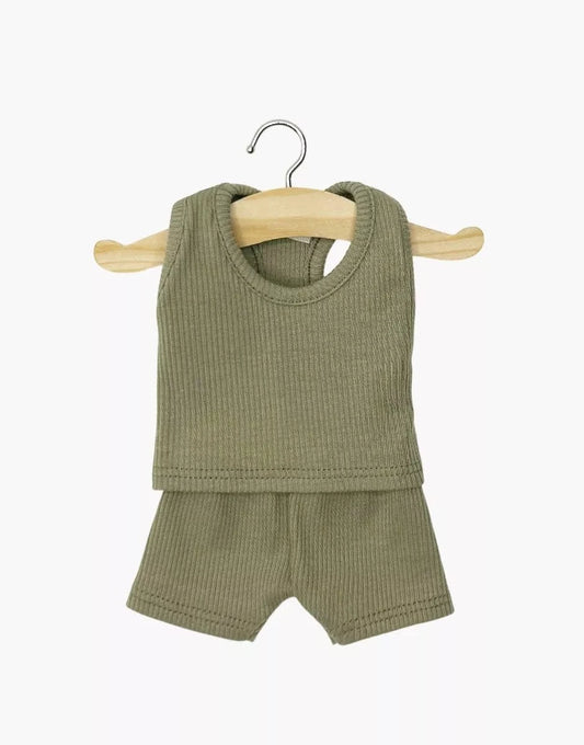 Doll Clothing – Marcel boy's underwear olive Minikane Lil Tulips