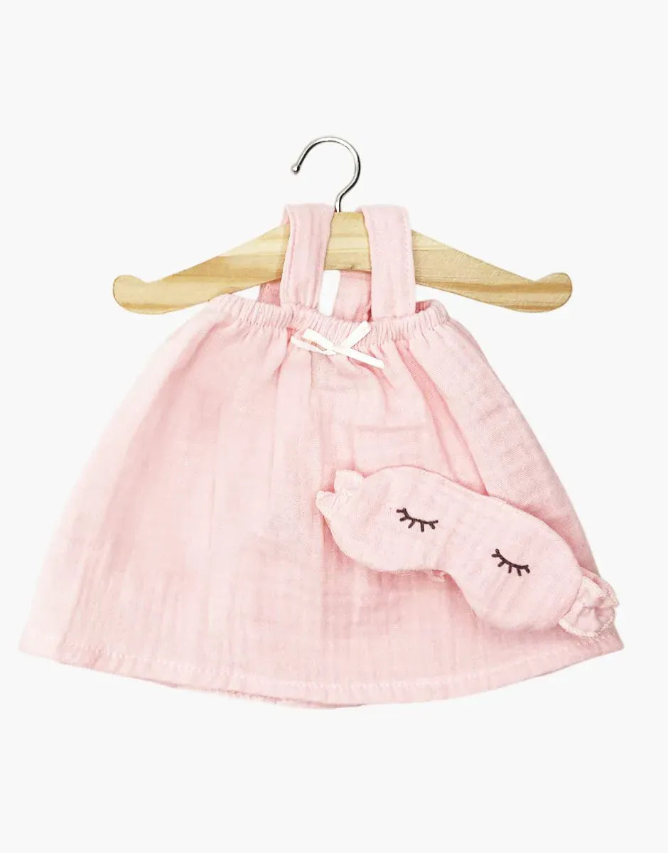 Doll Clothing  Mila Nightgown Set - Strawberry Minikane Lil Tulips