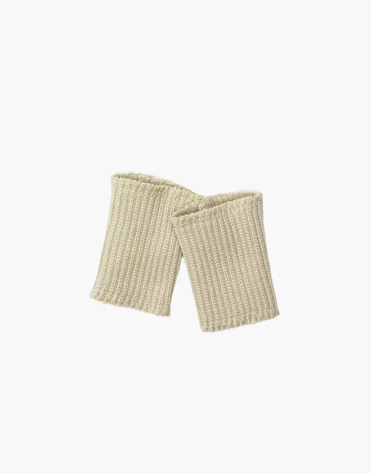 Doll Clothing   Pair of linen knitted gaiters Minikane Lil Tulips