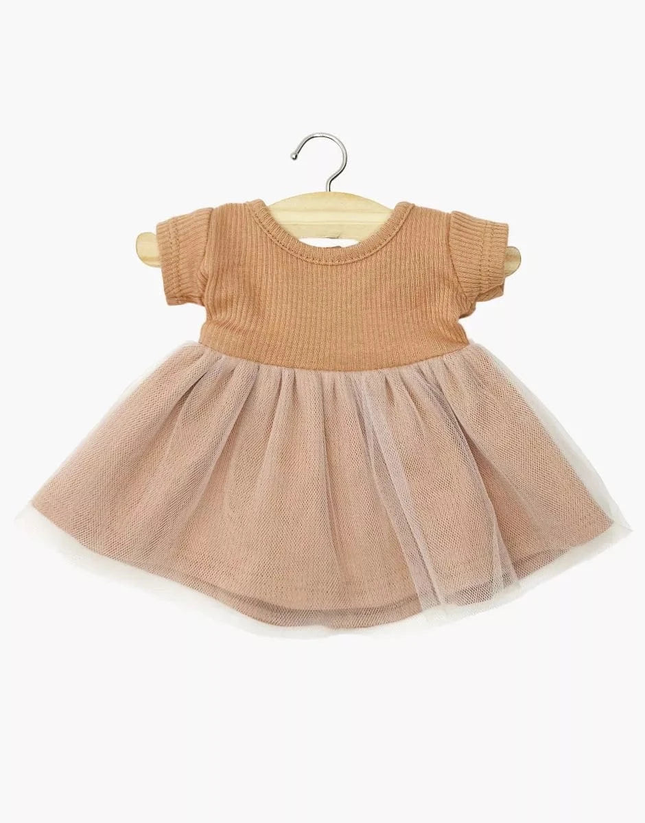 Doll Clothing Rosana Short Sleeve Brown Sugar Tutu Minikane Lil Tulips