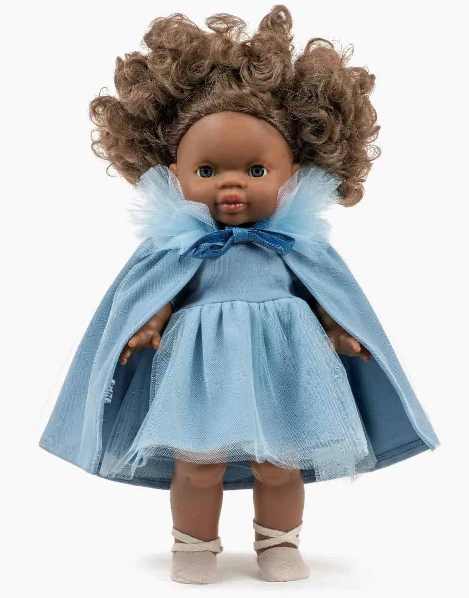 Doll Clothing  Rosana Short Sleeve Cobalt Blue Tutu Minikane Lil Tulips