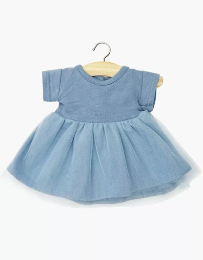 Doll Clothing  Rosana Short Sleeve Cobalt Blue Tutu Minikane Lil Tulips