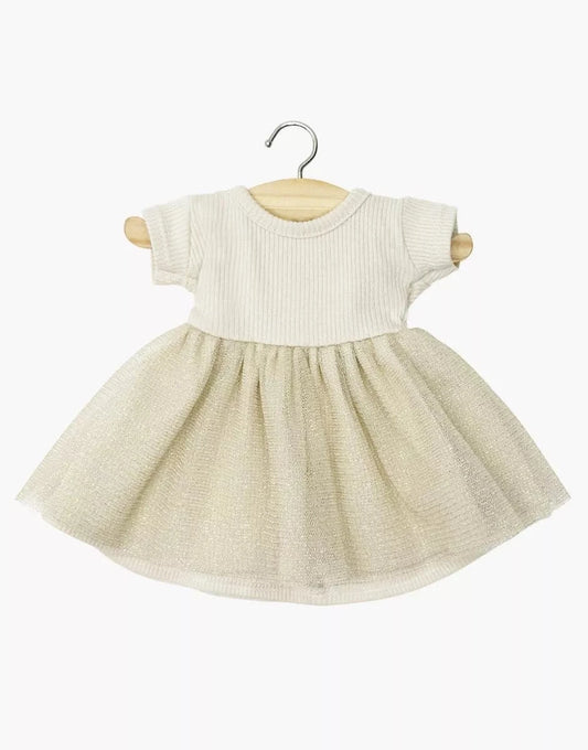 Doll Clothing  Rosana Short Sleeve Gold Tutu Minikane Lil Tulips
