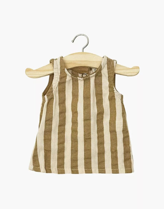 Doll Clothing –  Zadig Andrée sleeveless striped cotton dress Minikane Dolls Lil Tulips