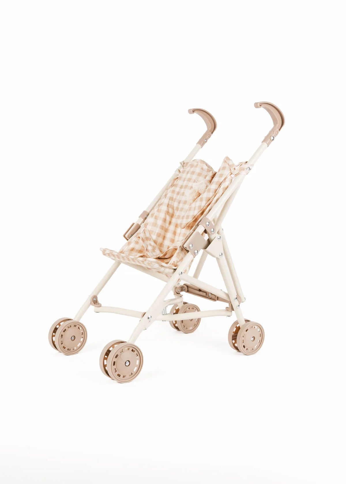 Doll Stroller - Soft Squares Mrs. Ertha Lil Tulips