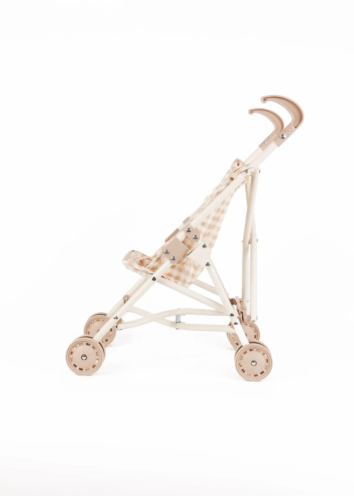 Doll Stroller - Soft Squares Mrs. Ertha Lil Tulips