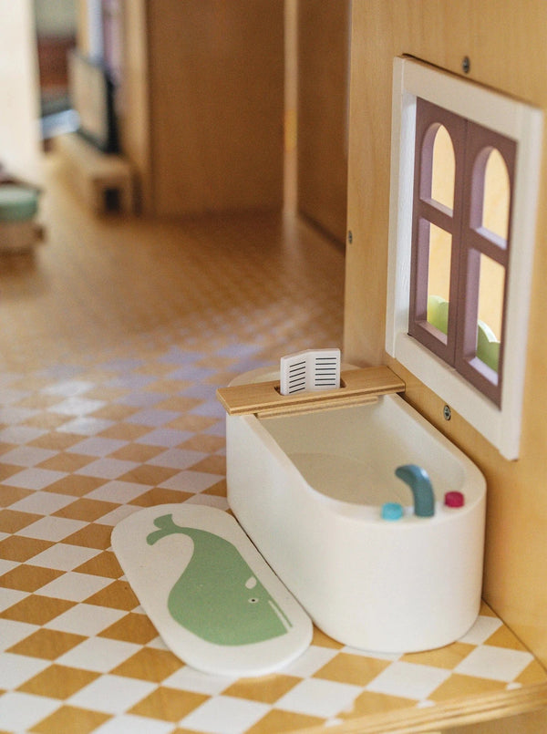 Dolls House Bathroom Furniture Tender Leaf Lil Tulips