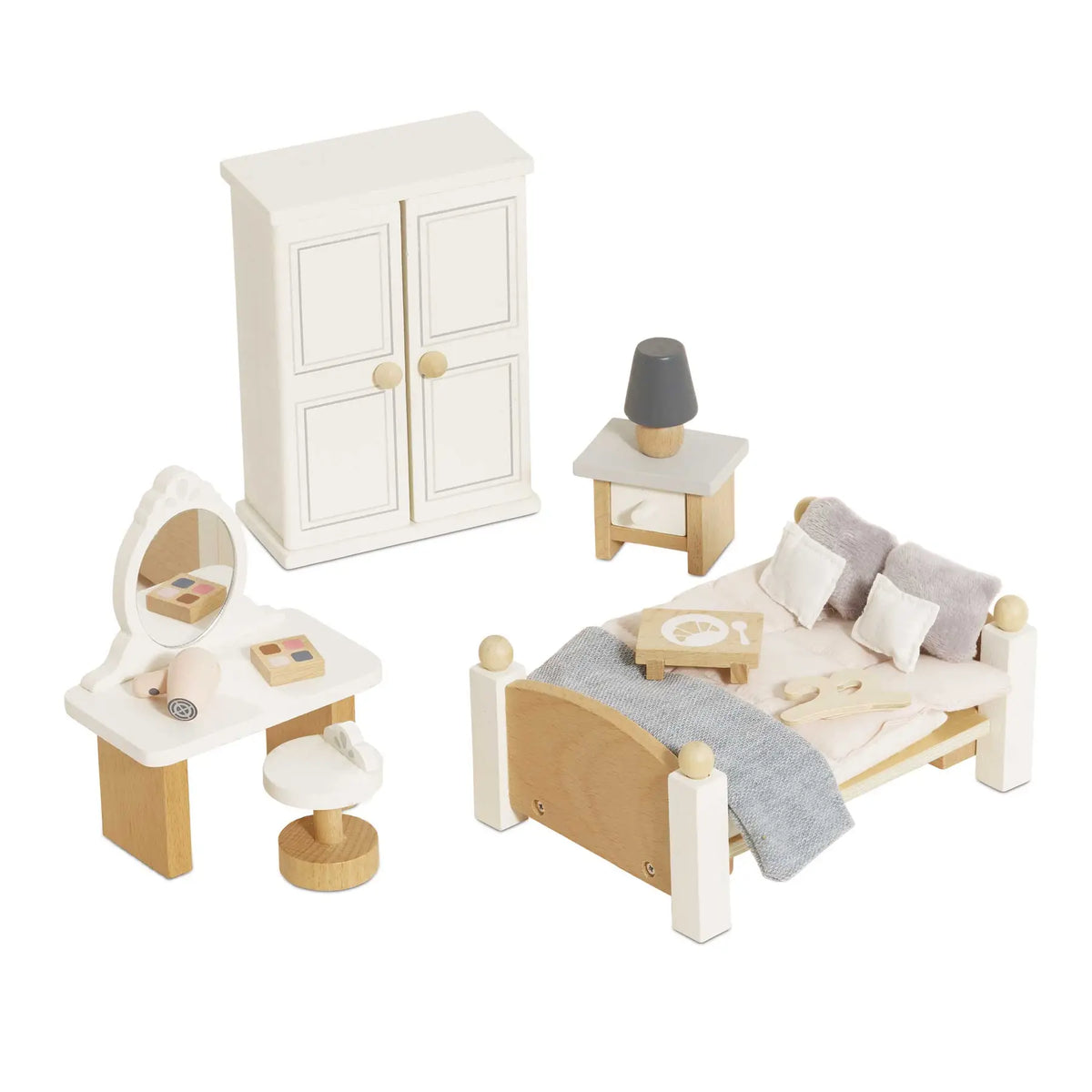 Dolls House Bedroom Furniture Set Le Toy Van Lil Tulips