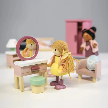 Dolls House Bedroom Furniture Tender Leaf Lil Tulips
