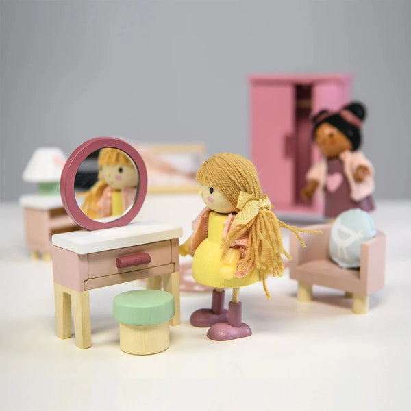 Dolls House Bedroom Furniture Tender Leaf Lil Tulips