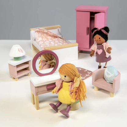 Dolls House Bedroom Furniture Tender Leaf Lil Tulips