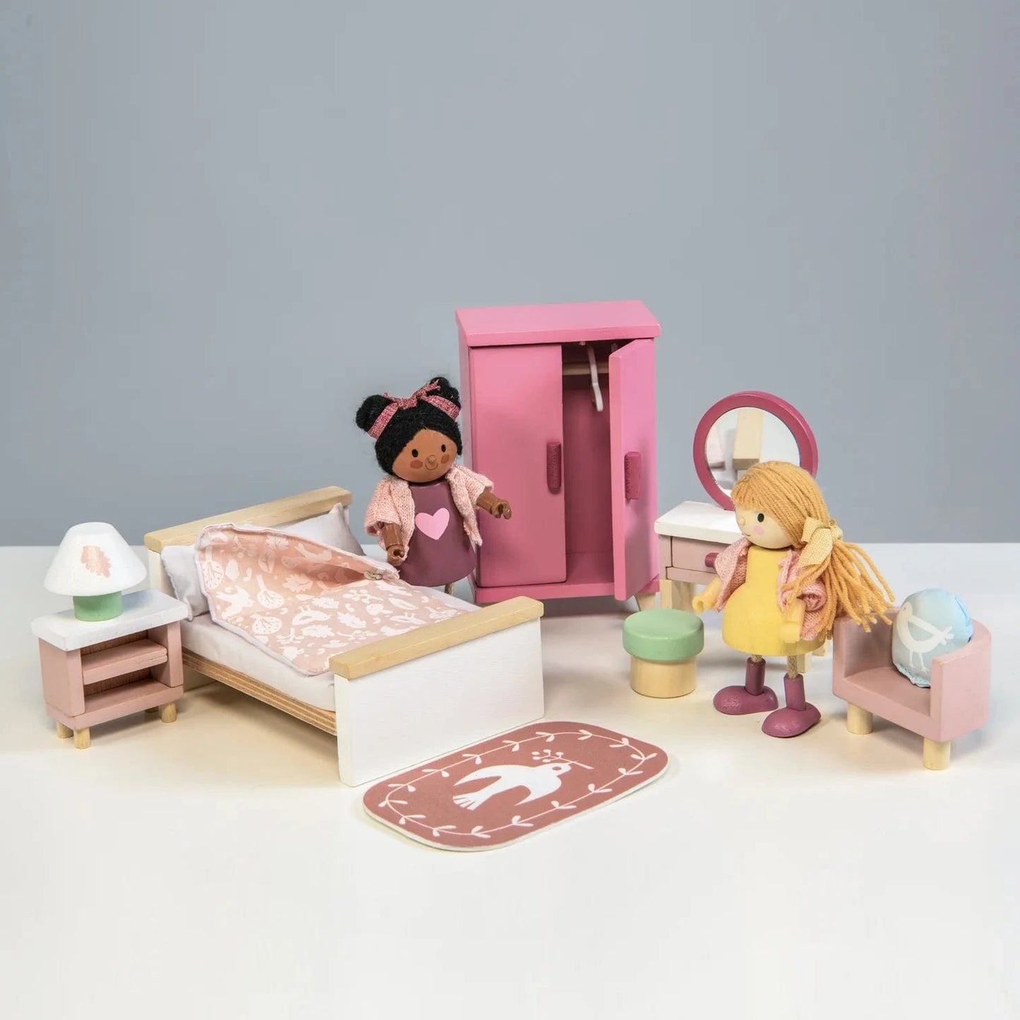 Dolls House Bedroom Furniture Tender Leaf Lil Tulips