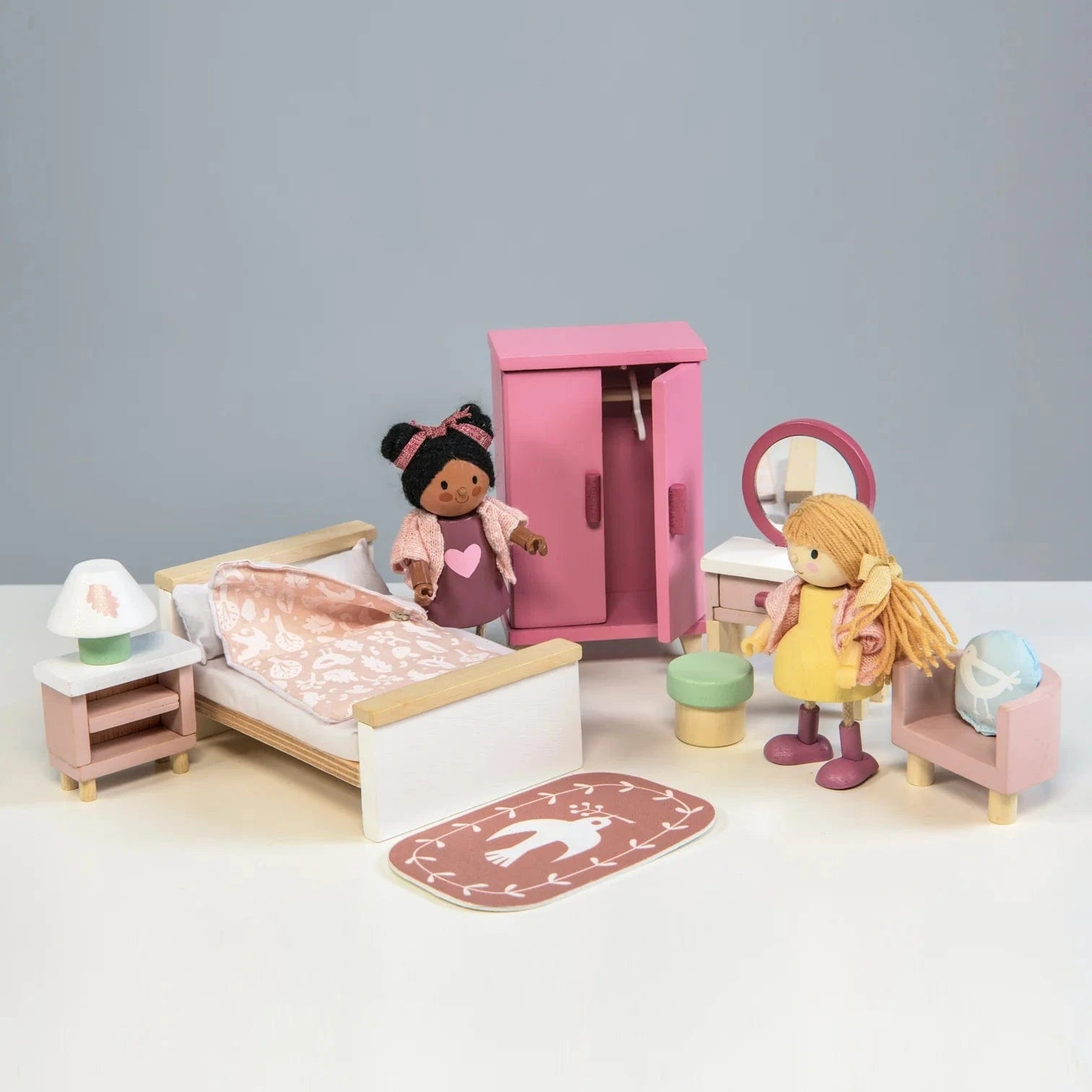 Dolls House Bedroom Furniture Tender Leaf Lil Tulips