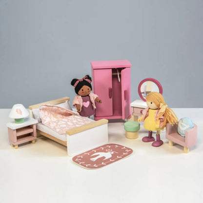 Dolls House Bedroom Furniture Tender Leaf Lil Tulips