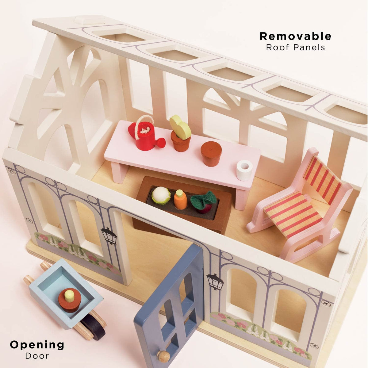 Dolls House Conservatory Playset Le Toy Van Lil Tulips