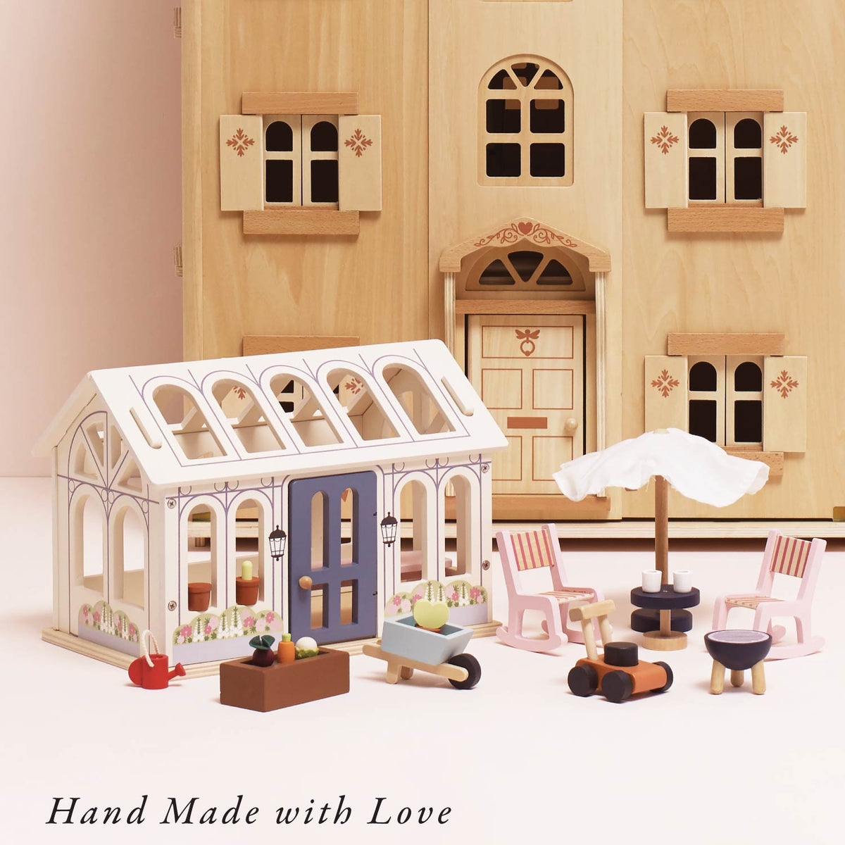 Dolls House Conservatory Playset Le Toy Van Lil Tulips