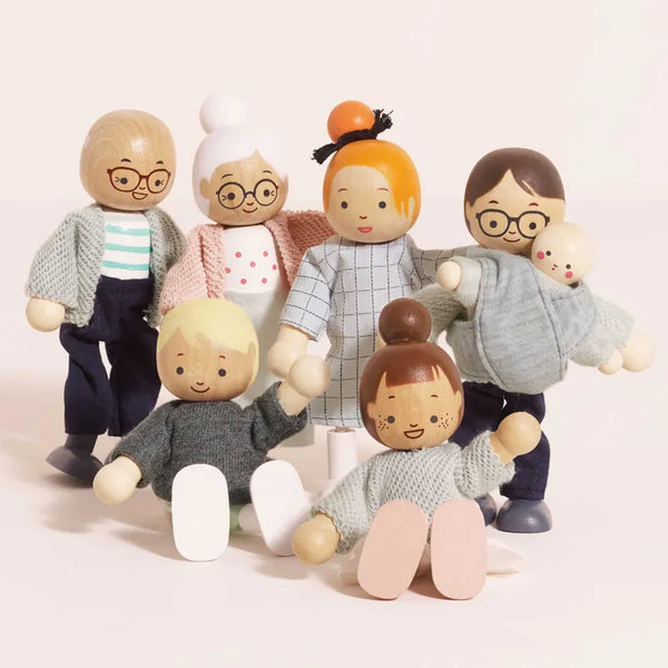 Dolls House Family Le Toy Van Lil Tulips