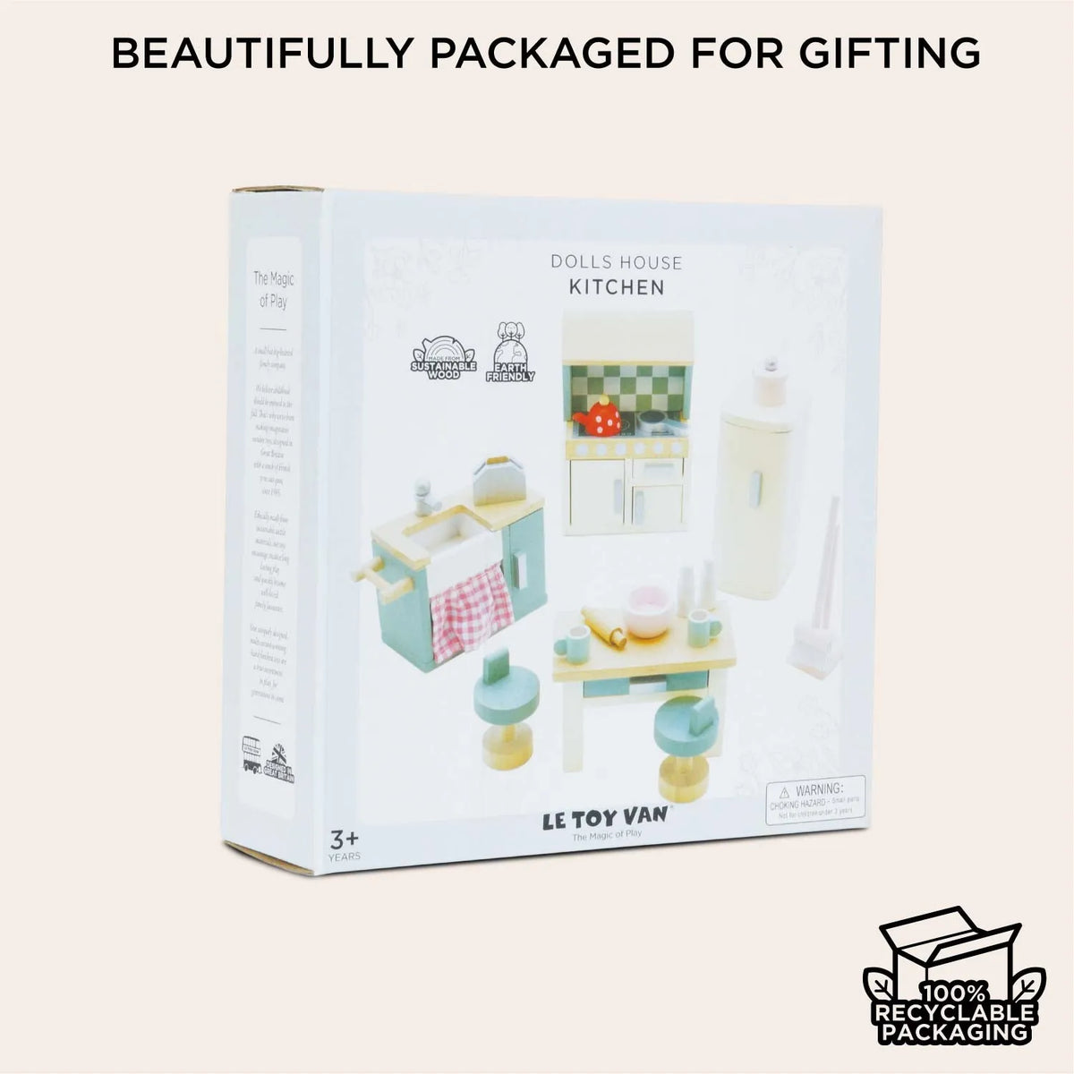 Dolls House Kitchen Furniture Set Le Toy Van Lil Tulips