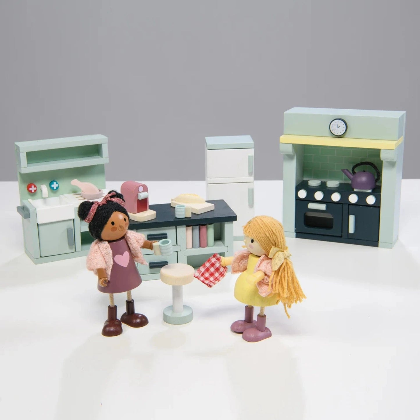 Dolls House Kitchen Furniture Tender Leaf Lil Tulips