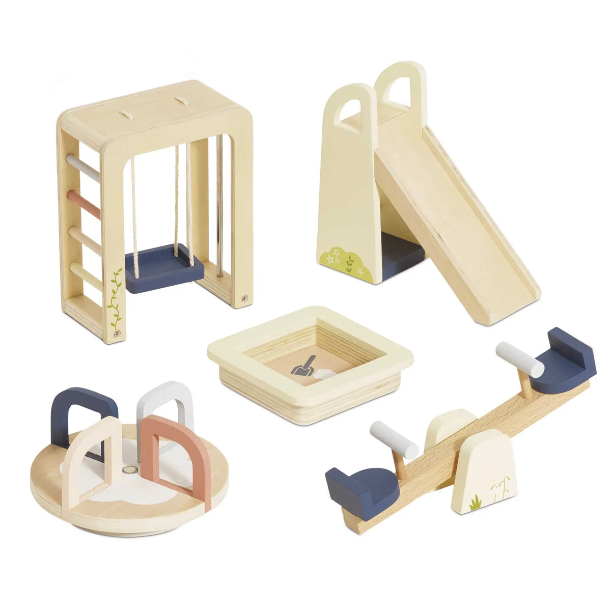 Dolls House Outdoor Play Furniture Set Le Toy Van Lil Tulips