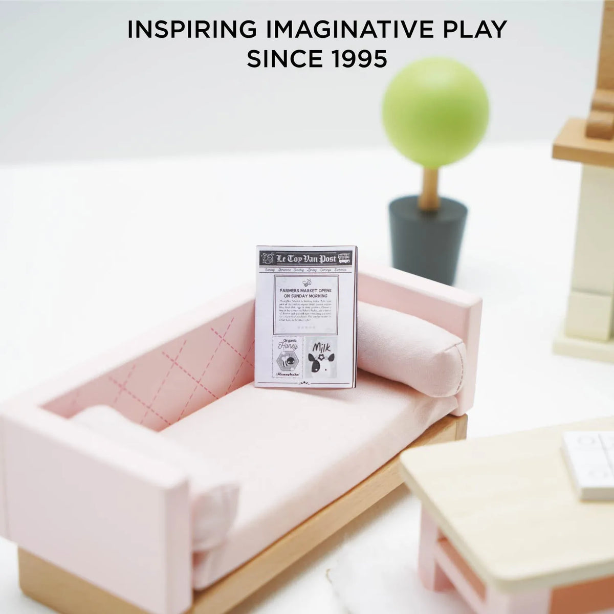 Dolls House Sitting Room Furniture Set Le Toy Van Lil Tulips
