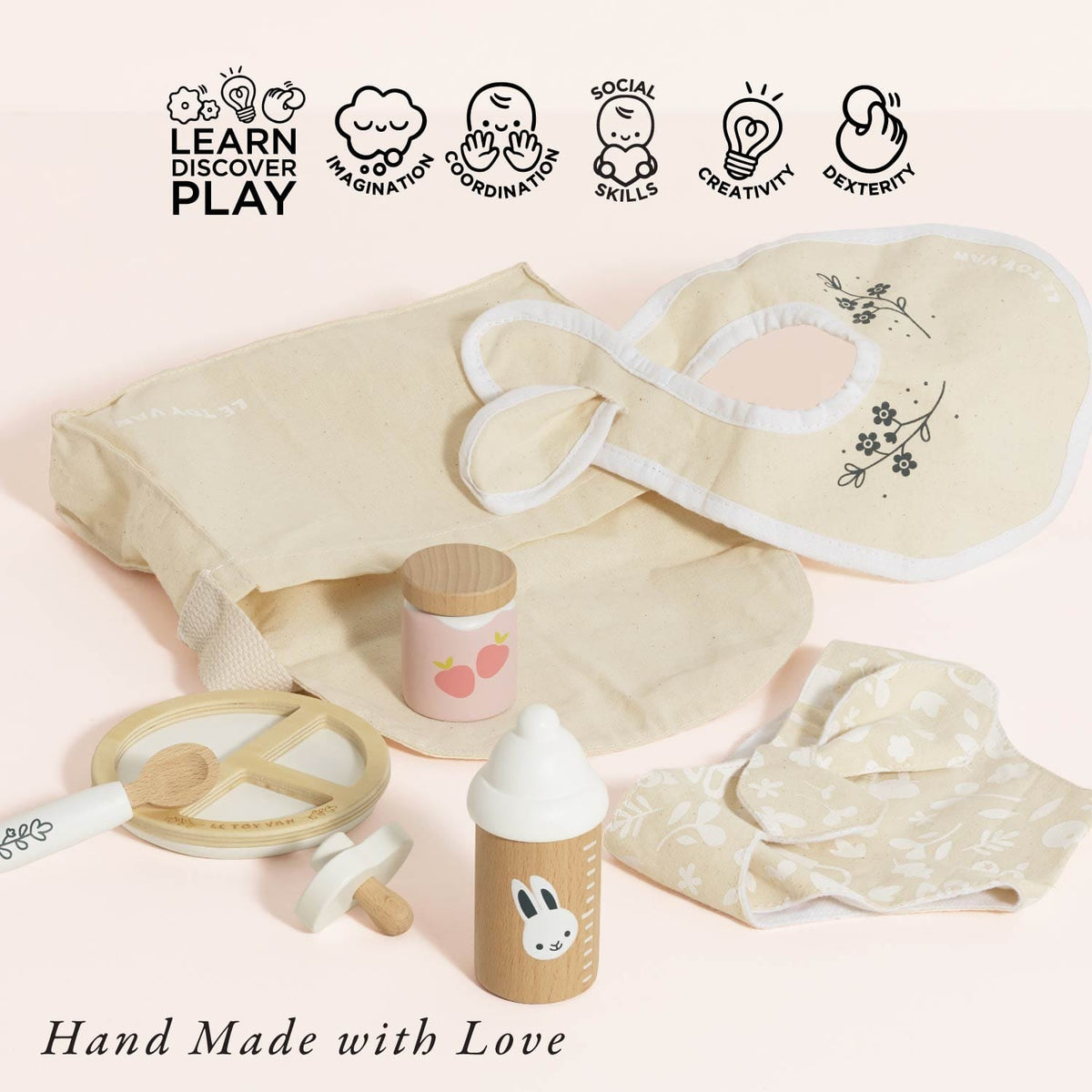 Dolls Nursing Kit & Bag Le Toy Van Lil Tulips