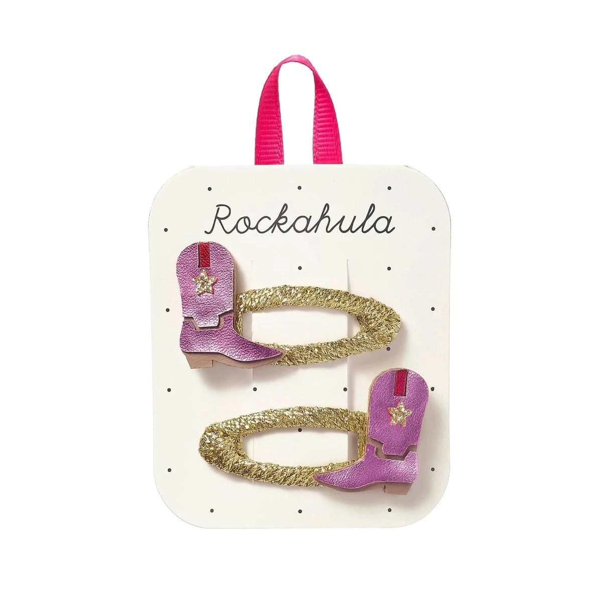 Dolly Disco Cowgirl Boots Hair Clips Rockahula Kids Lil Tulips