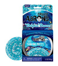 Dolphin Dance 4" Thinking Putty Crazy Aaron's Putty World Lil Tulips