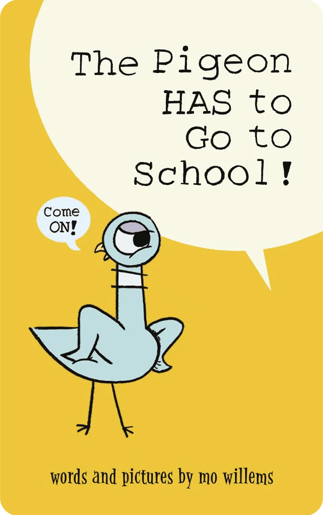 Don't Let the Pigeon Drive the Bus 4 Audiobook Cards Yoto Lil Tulips