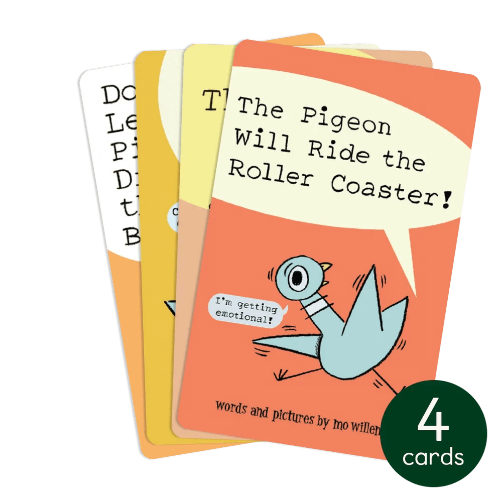 Don't Let the Pigeon Drive the Bus 4 Audiobook Cards Yoto Lil Tulips