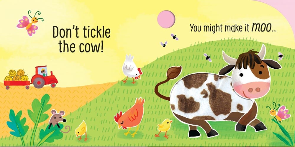 Don't Tickle the Cow! Board Book Harper Collins Childrens Lil Tulips